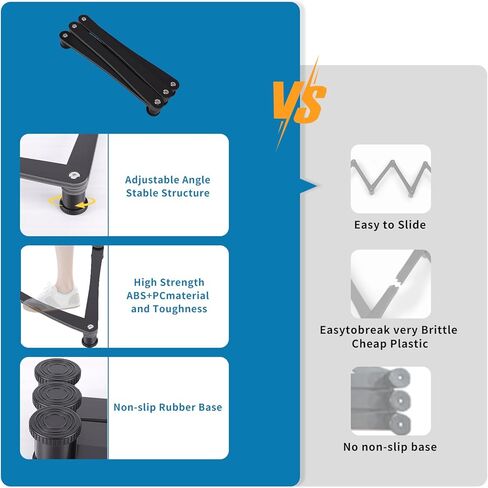 معدات تدريب الهوكي، أداة تدريب على التعامل مع عصا الهوكي مكونة من 5 أقسام تساعد مع مفاصل قابلة للتعديل غير قابلة للانزلاق للتحكم في عفريت، وممارسة المهارات ووقت رد الفعل، أسود in Kuwait