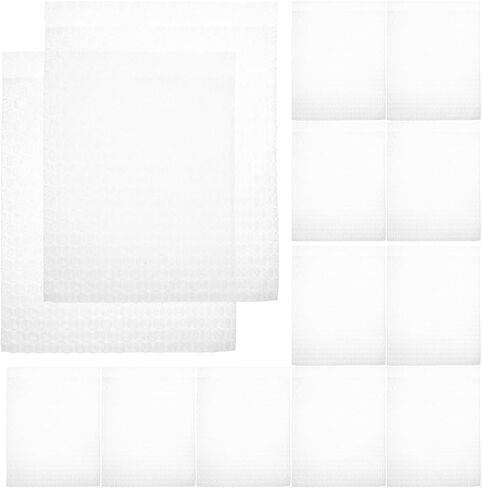 100 قطعة من أكياس الفقاعات السميكة من مينكيسي، مقاس 20 × 25 سم، أكياس مبطنة واقية من الفقاعات للشحن والتعبئة والتغليف والتخزين in Saudi Arabia
