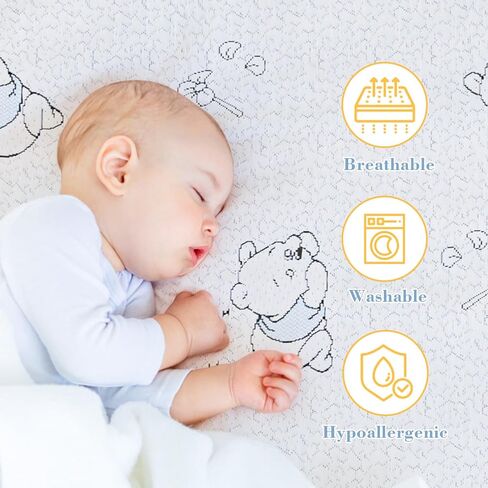 حزمة ولعب مرتبة ، 38 × 26 طعنات ، حزمة رغوة جلدية ، مراتب لعب مع غطاء جاكارد فائق النعومة ، مرتبة طفل مزدوج على الوجهين للعب ، ناعمة ، قابلة للغسل في الآلة in Kuwait