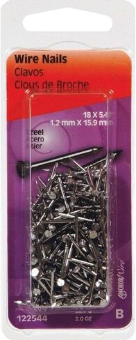 Bright Wire Nails, 5/8-In. x 18, 2-oz. in Kuwait