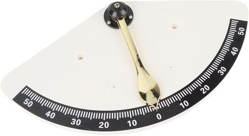 Keenso Marine Clinometer, Bakelite Pendulum Design High Accuracy Angle Inclinometer Gauge with Copper Pointer, for Boats Yachts and RVs in Saudi Arabia