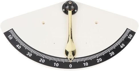 Keenso Marine Clinometer, Bakelite Pendulum Design High Accuracy Angle Inclinometer Gauge with Copper Pointer, for Boats Yachts and RVs in Saudi Arabia
