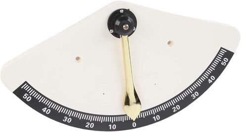 Keenso Marine Clinometer, Bakelite Pendulum Design High Accuracy Angle Inclinometer Gauge with Copper Pointer, for Boats Yachts and RVs in Saudi Arabia
