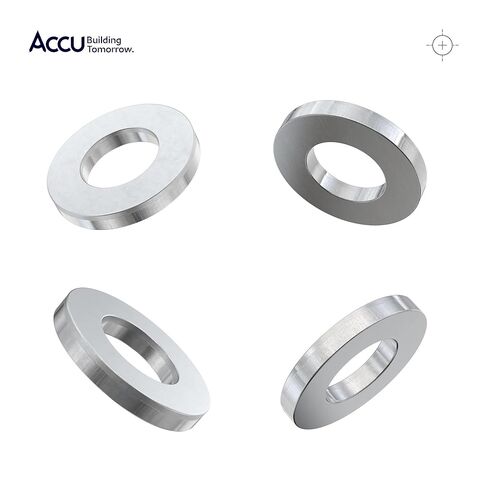 Accu - M6 x 12mm Form A Flat Washs (DIN 125) - الفولاذ المقاوم للصدأ البحري (A4) (عبوة من 200 قطعة) in Kuwait