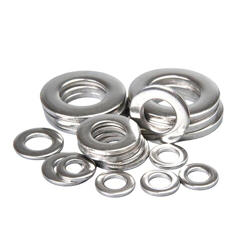150pcs M4×9×0.8mm Flat Washers for Screws and Bolts, Thickened 304 Stainless Steel Washer Flat, Heavy Duty Metal Hardware Washers for Home, Automotive, and Industrial Use in Saudi Arabia