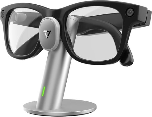 Carina S1 Charging Station Compatible with Ray-Ban Meta Smart Glasses, Compact Portable Travel, Space Gray in Saudi Arabia