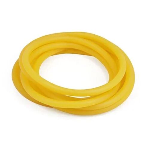 Rubber Hollow Tubes,1 Piece Easy to Process Yellow Rubber Tube, Silicone Lab Equipment Tubing(3METERS*7MM*9MM)(10METERS*2MM*5MM) in Kuwait