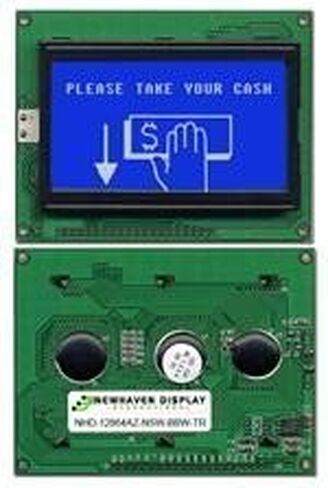LCD Graphic Display Modules & Accessories 128 x 64 STN-BLUE(-) 93.0 x 70.0 in Saudi Arabia