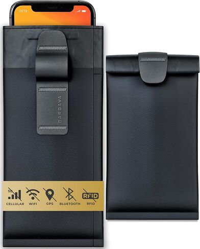 حقيبة فاراداي للهواتف و FOBS-اختبرت الطرف الثالث قفص فاراداي لمكافحة السرقة ، مضادة للسرقة ؛ حماية EMP حاصرات إشارة RFID حماس التدريع للجيش وإنفاذ القانون الأسود in Kuwait