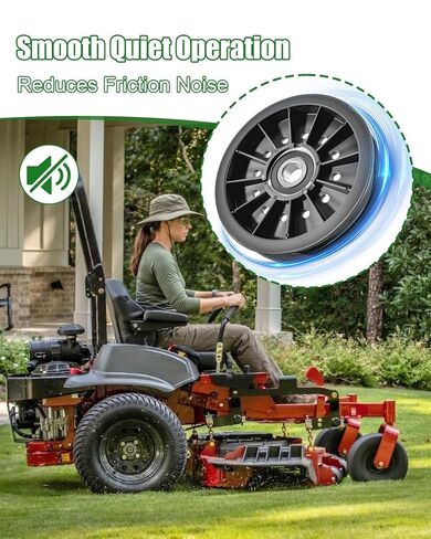 1098076 بكرة المهمل مناسبة لنماذج Exmark Lazer Z Lazer Z AS Lazer Z E-Series Lazer Z S-Series Lazer Z X-Series Lazer Z Z-Series، استبدال 109-8076 in Saudi Arabia