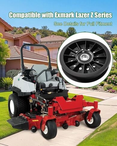 1098076 بكرة المهمل مناسبة لنماذج Exmark Lazer Z Lazer Z AS Lazer Z E-Series Lazer Z S-Series Lazer Z X-Series Lazer Z Z-Series، استبدال 109-8076 in Saudi Arabia