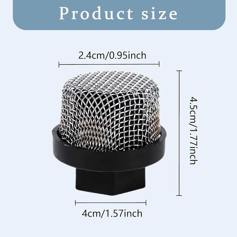 246385 مصفاة مدخل خرطوم، مرشح شبكي لمصفاة مدخل الفلتر لـ Graco Ultra 390 395 495 Airless Wagner Spraytech Titan مضخات الطلاء، بنادق رش الطلاء (3 عبوات) in Kuwait