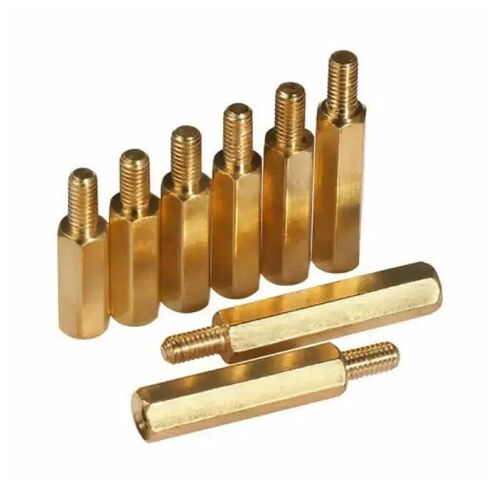 Hex Brass Male Female Standoffs Board Rack Stud Hexagon Threaded Pillar PCB Column Motherboard Spacer Bolt Screws(30mm) in Kuwait