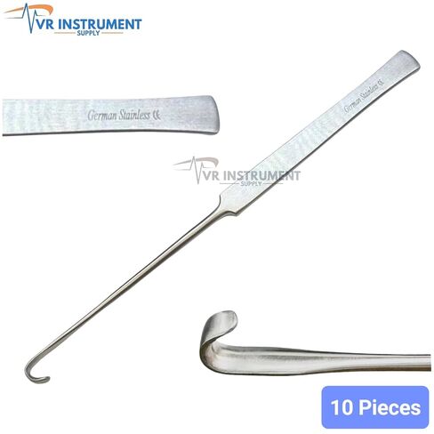 Spay Snook Hook 8" Veterinary Surgical Instruments Stainless Steel 10 Pieces in Kuwait