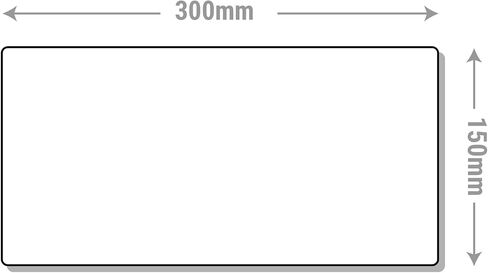 V Safety Floor Level D 300 x 150 mm - 2mm Rigid Plastic Safety Sign in Saudi Arabia
