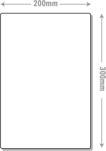 V Safety Floor 4 200 x 300mm - 2mm علامة أمان بلاستيكية صلبة in Saudi Arabia