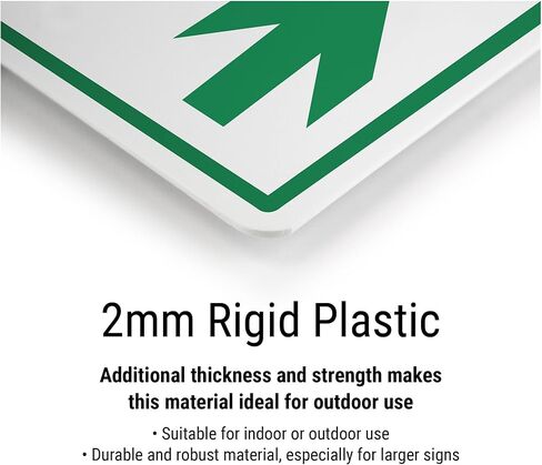 V Safety Floor 4 200 x 300mm - 2mm علامة أمان بلاستيكية صلبة in Saudi Arabia