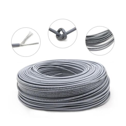 5/10/30M UL1533 Shielded Cable 32 30 28 26 24 AWG Audio Headphone PVC Single Core Electronic Tinned Copper Shielding Wire Line(Black,10 Meters,30AWG) in Saudi Arabia