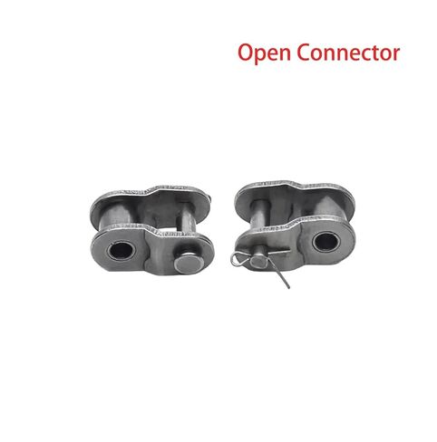 1Pcs 04B-1 Carbon Steel Roller Chain/Chain Connector, Chain Pitch 6mm, Half/Full Buckle Roller Industrial Chain Join Buckle DOLUNTO (Size : Roller Chain 5M) in Saudi Arabia