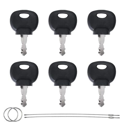 6PCS 5P8500 Cat Keys Ignition Keys Replacement for Cater-Pillar Heavy Equipment Loaders Excavators Dozers 0964753 0966198 8V4404 9G2777 980K 980H 416C 248B in Kuwait