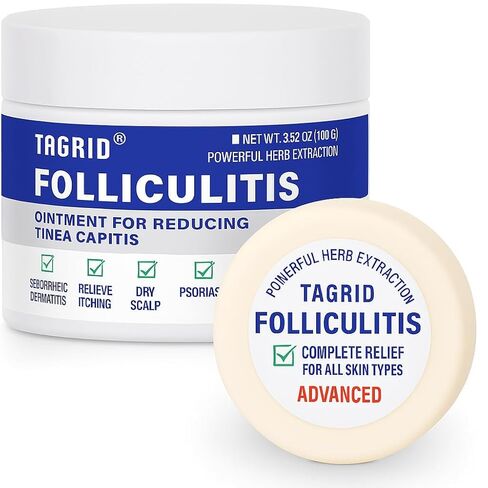 Folliculitis, Folliculitis Treatment, Severe Folliculitis Treatment, Lichen, Folliculitis Cream - Safe & Fast - 100g in Saudi Arabia