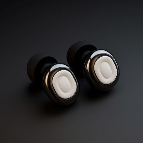 RAY High-Fidelity Ear Plugs, 45dB Noise Reduction, Black, 2-Pack with Mute Option. in Saudi Arabia
