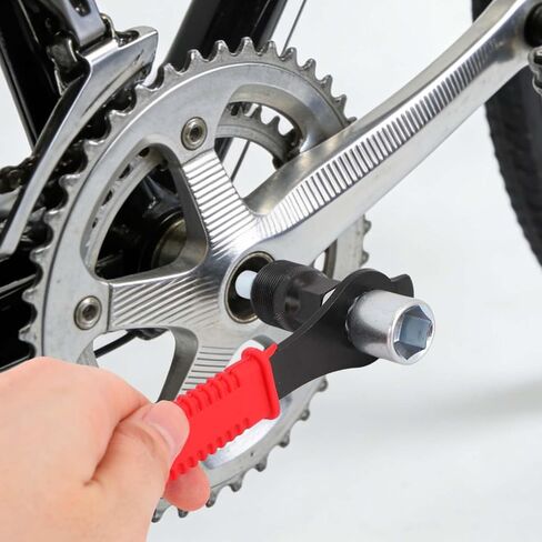 Bicycle Crank Puller Tool Kit with Wrench & Top Cap, Bottom Bracket Removal Tool Bike Repair Kit for Mountain Road E-Bike Maintenance in Saudi Arabia