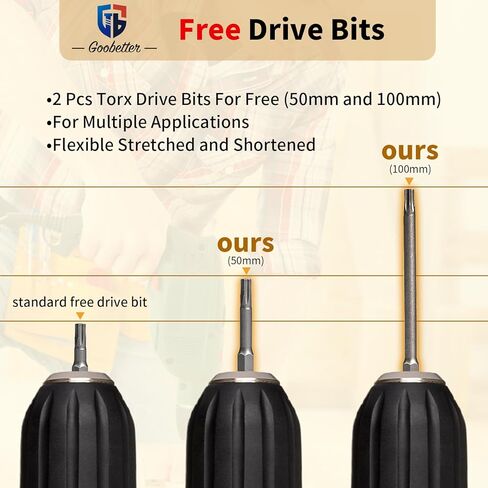 Wood Screws 4 Inch, 200 Pcs Construction Fence Screws, 10 x 4 Deck Exterior Screws for Wood, Rust Resistant, 2 Pcs T25 Star Bits Included, Yellow in Kuwait