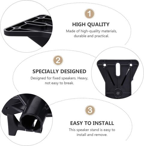HEALLILY Speaker Tray Bracket Heavy Speaker Tripod Projector Holder Projector Mount Studio Ceiling Dj Plastic in Saudi Arabia