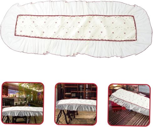 غطاء Guzheng الأنيق من HANABASS، غطاء من الدانتيل خفيف الوزن وقابل للطي مع أنماط معقدة، تصميم متين للاستخدام طويل الأمد مناسب للموسيقيين in Kuwait