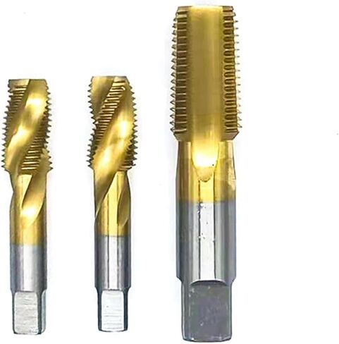 TIN HSS-CO Tapered Pipe thread Tap american HSSE Spiral Flute screw taps G NPT 1/8 1/4 3/8 3/4 1/2 G3/4 NPT1/4 G1-11 in Saudi Arabia