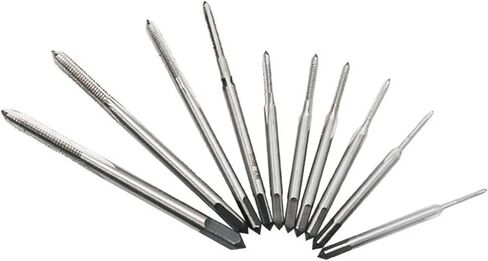 Left Hand Tap M2 M4 M5 M6 M7 M8 M9 *0.4 0.5 0.75 0.8 1.0 1.25 1.5MM Metric HSS Pitch Threading Tools in Saudi Arabia