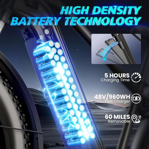 دراجة كهربائية SISIGAD للبالغين، محرك ذروة 1500 وات E Bkie، 26 بوصة/27.5 بوصة إطار سميك لجميع التضاريس، دراجة جبلية كهربائية 80 ميلًا 28 ميلاً في الساعة، بطارية قابلة للإزالة 48 فولت، دراجة كهربائية UL 2849 in Kuwait