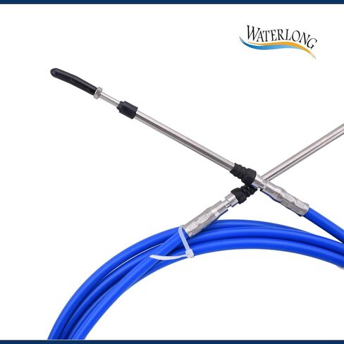 Boat Throttle Control Cable 18 Feet Outboard Rotary Steering Cable for Most Single Station Boats in Saudi Arabia