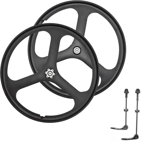 iMeshbean New 26" MTB Bike Mag Magnesium Wheels 3-Spoke Set Rim Wheelset 6/7/8/9/10 Gears in Saudi Arabia