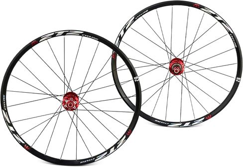 ZTZ 26"/27.5"/29" Mountain Bike Wheelset,Ultralight Carbon Hub Aluminum Alloy Rim 24H Bike Wheels, Quick Release Disc Brake MTB Wheels,Compatible 8-11 Speed Cassette in Kuwait