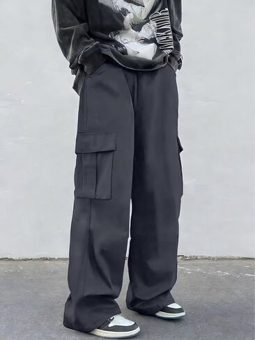 1 pc Teenage Boys/Youth Casual Cargo Pants for Spring, Summer and Autumn in Saudi Arabia