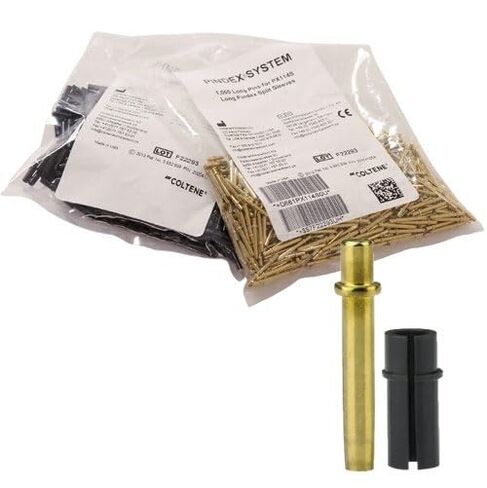 Coltene Whaledent PX112S Pindex دبابيس متوسطة مع قلب صناعي وأكمام بلاستيكية مقسمة 1000/Pk in Kuwait