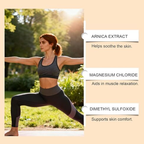 عبوتان من كريم المغنيسيوم لتخفيف الأعصاب مع MSM وزهرة الأرنيكا، يهدئ الأعصاب ويدعم التهدئة اليومية in Kuwait