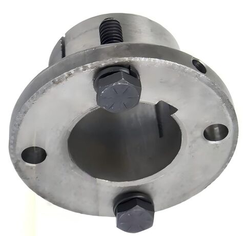 2AK51H/H-1-1/4 ضاغط 5 بوصة حزام بكرة ذو أخدود مزدوج قسم 4 لتر - لجزء نقل الطاقة لضاغط الهواء Masterdrive - استبدال بكرة الحديد الزهر - مع جلبة 1-1/4 بوصة من الفولاذ الصلب الرمادي in Saudi Arabia