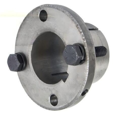 2AK51H/H-1-1/4 ضاغط 5 بوصة حزام بكرة ذو أخدود مزدوج قسم 4 لتر - لجزء نقل الطاقة لضاغط الهواء Masterdrive - استبدال بكرة الحديد الزهر - مع جلبة 1-1/4 بوصة من الفولاذ الصلب الرمادي in Saudi Arabia