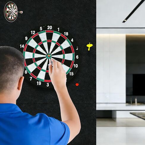 واقيات حائط للوحة رمي السهام، بلاط حائط من اللباد الأسود، 36 بوصة ارتفاع × 24 بوصة عرض × 0.5 بوصة، واقي محيطي للوحة رمي السهام، بديل لوحة الفلين in Kuwait