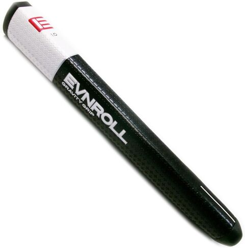 Evnroll Golf Gravity 1.0 Putter Grip, Black/White in Saudi Arabia