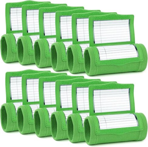 TopTie Football Play Wristband with Quarterback (QB) Playbook - Wrist Coach - 192 Stickers & 6 Sign Cards for Pack in Saudi Arabia