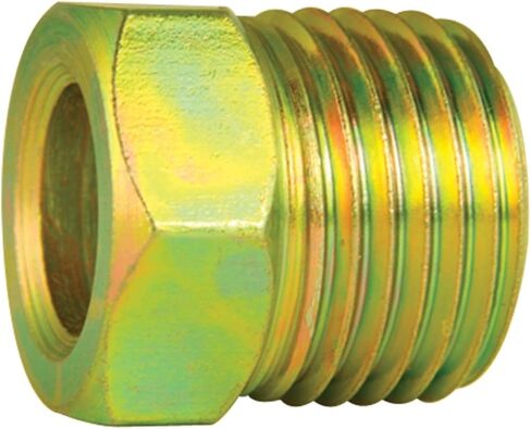 Replacement for fits AGS BLF-15C-5 Steel Tube Nut, 3/8 (5/8-18 Inverted), 5/card in Saudi Arabia