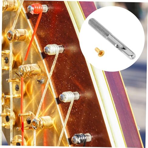 Vaguelly 1 Set Harp Tuning Pegs Durable Metal String Fastening Nails for Reliable Performance Elegant Design and Fine Craftsmanship Replacement for Harp Accessories in Saudi Arabia