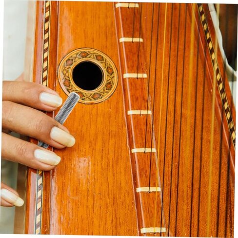 Vaguelly 1 Set Harp Tuning Pegs Durable Metal String Fastening Nails for Reliable Performance Elegant Design and Fine Craftsmanship Replacement for Harp Accessories in Saudi Arabia