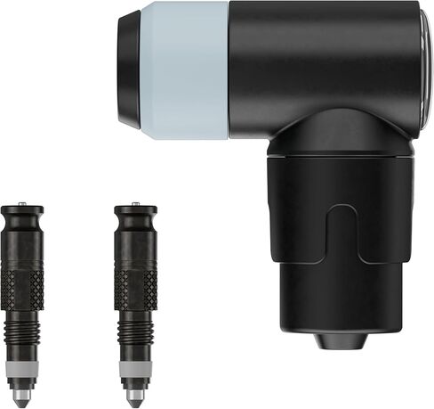 مجموعة تحويل صمام Schwalbe Clik - مجموعة تحويل صمام Presta/SV مع محول رأس المضخة - الابتكار لتضخيم إطارات الدراجات in Saudi Arabia