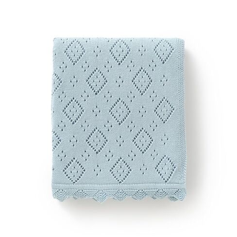 mimixiong Baby Swaddle Blanket 100% Cotton Gender Neutral Pointelle Receiving Blanket for Boys Girls Cuddle Stroller Crib Blanket (Oatmeal) in Kuwait