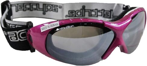 Jettribe Spark Jet Ski Goggles | Magenta Floating Frame Water Sport Designed for Kite Boarding, Surfer, Kayak, Other Water Sports in Kuwait
